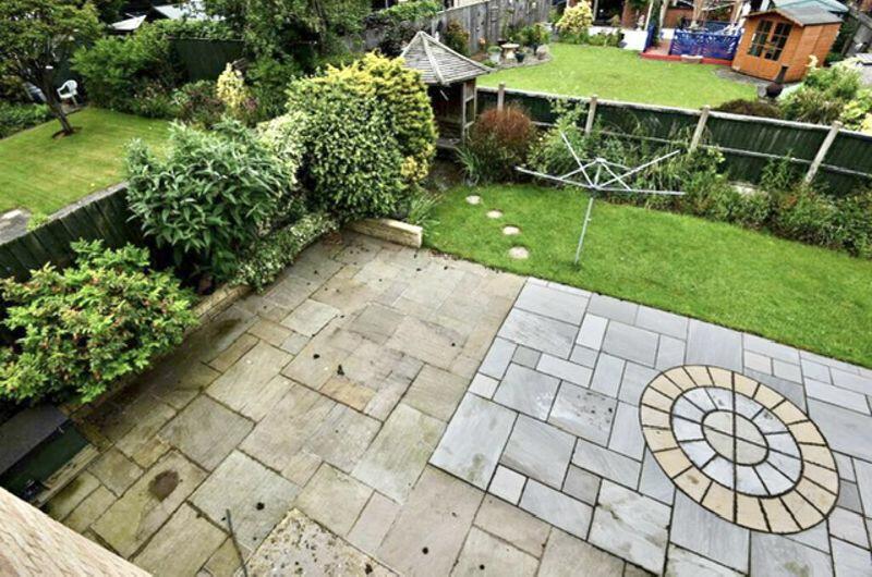 Patio from window view 2