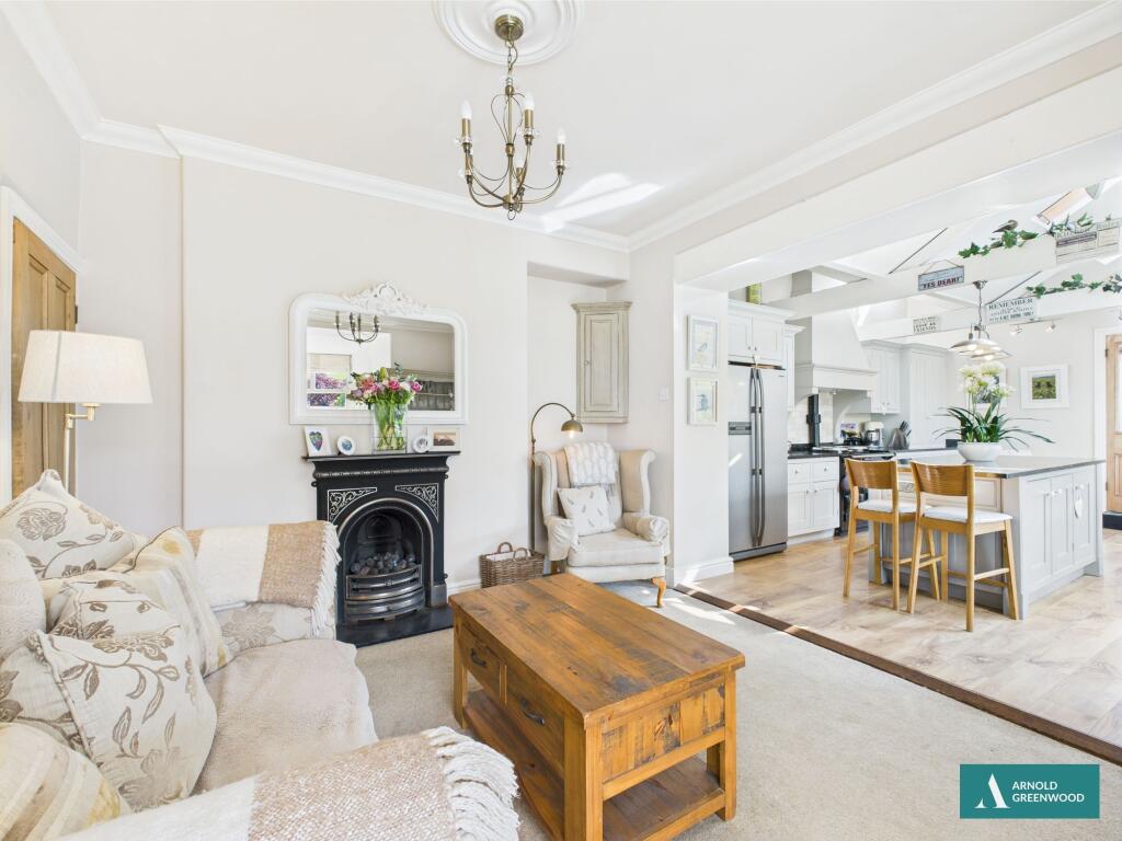 Open plan kitchen/lounge/dining room