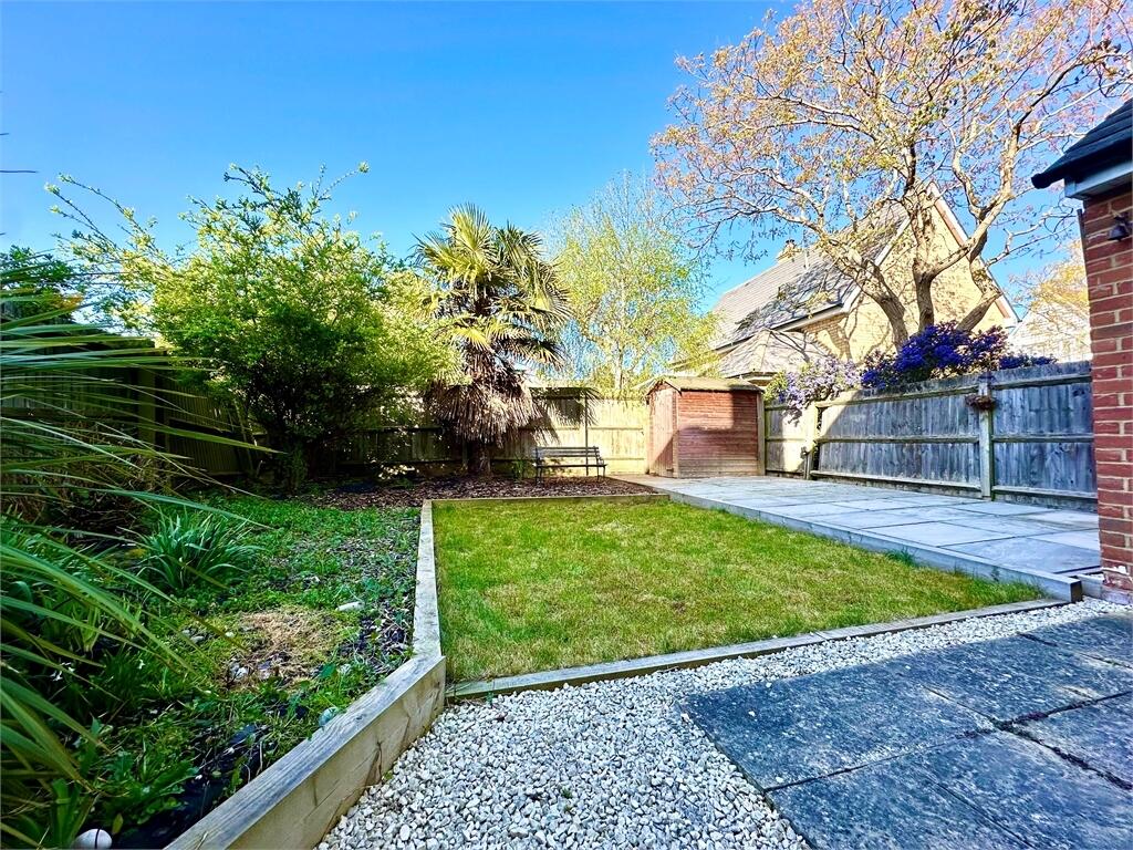 Rear garden