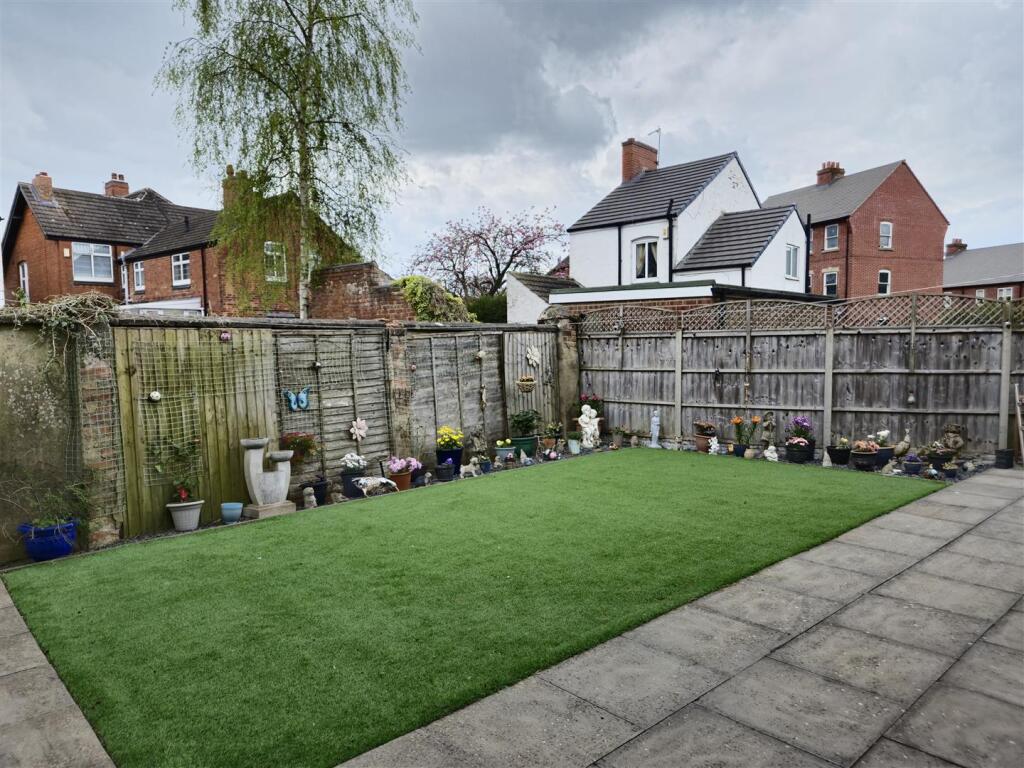 Private Rear Garden