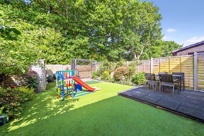 West Facing Rear Garden