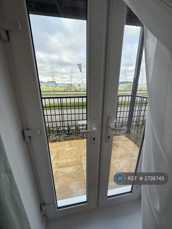 Patio Doors To Small Ground Floor Balcony