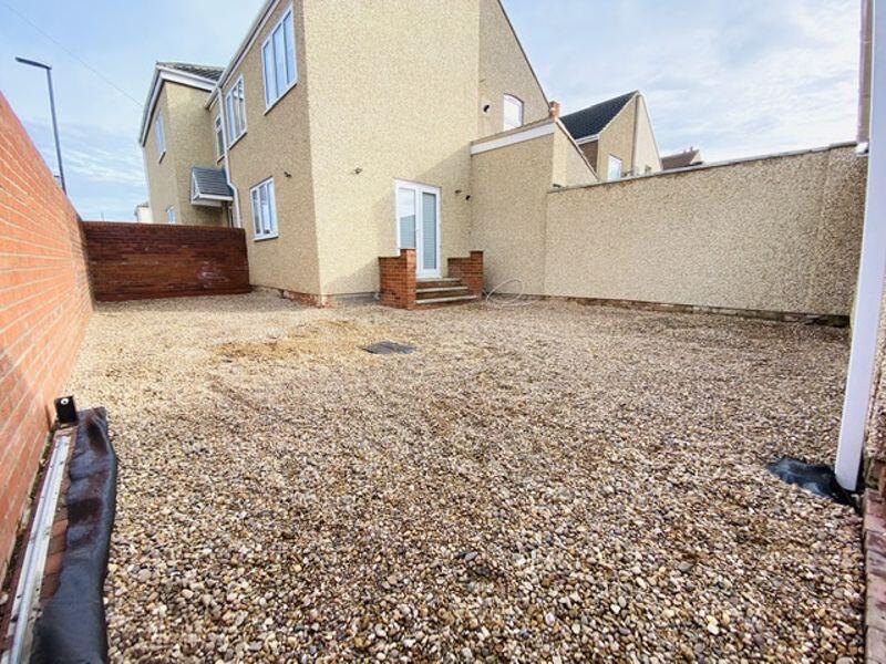 Rear garden