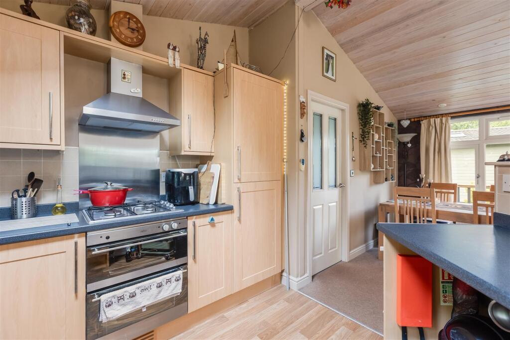 Bulmer Farm Lodges 5 Kitchen Dining Sitting Room-4