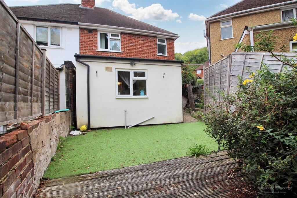 Rear of Property