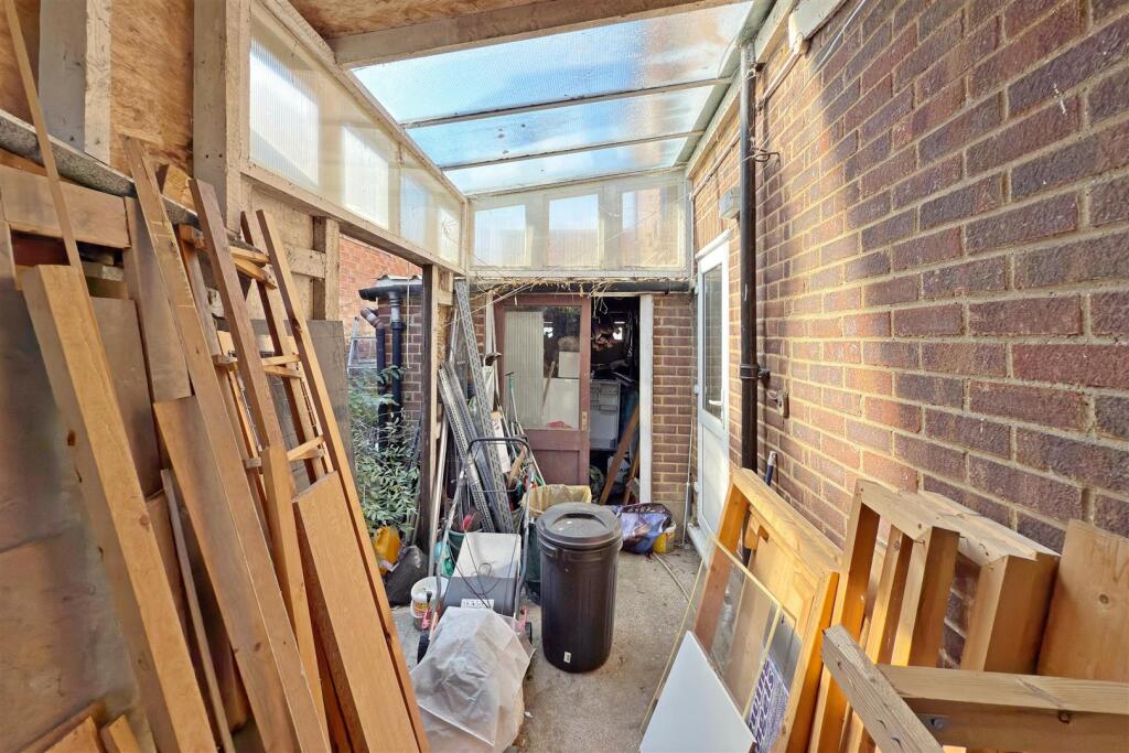 Rear of Garage