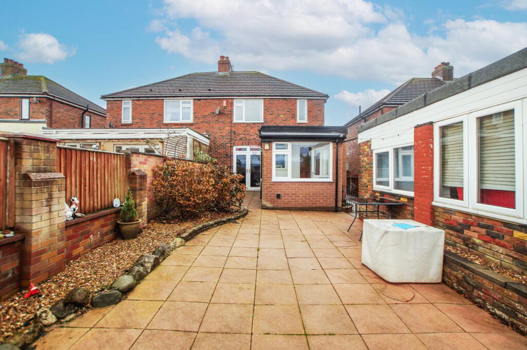 Rear of the Property