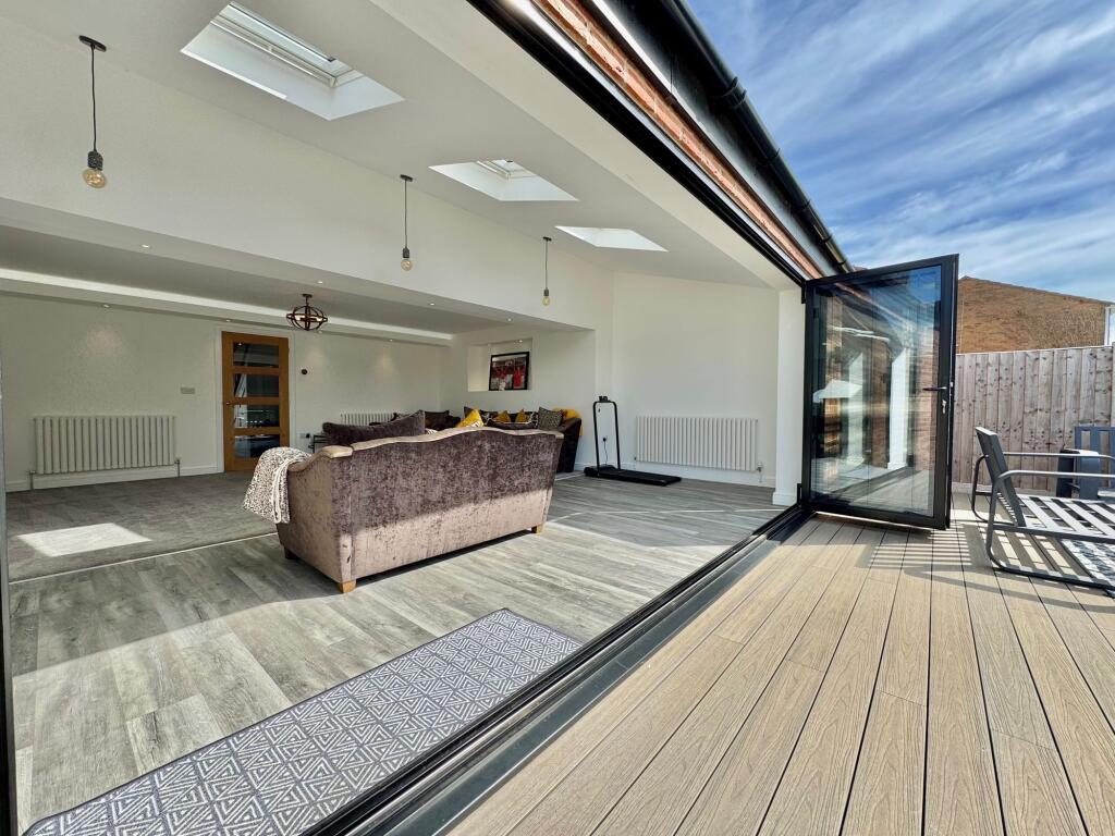 Bifold doors to garden