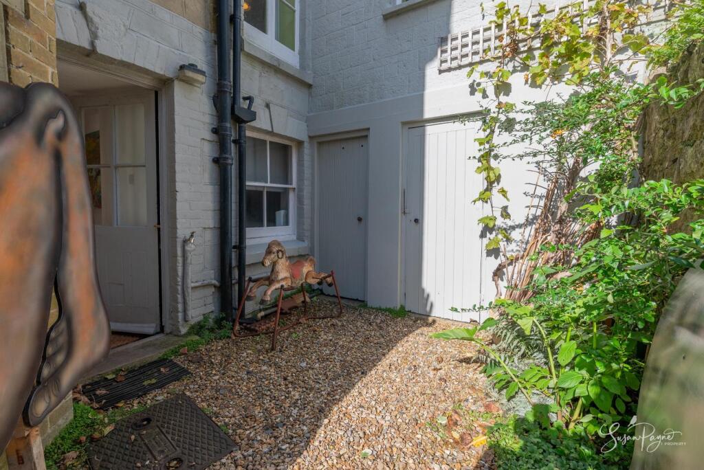 Garden and store rooms