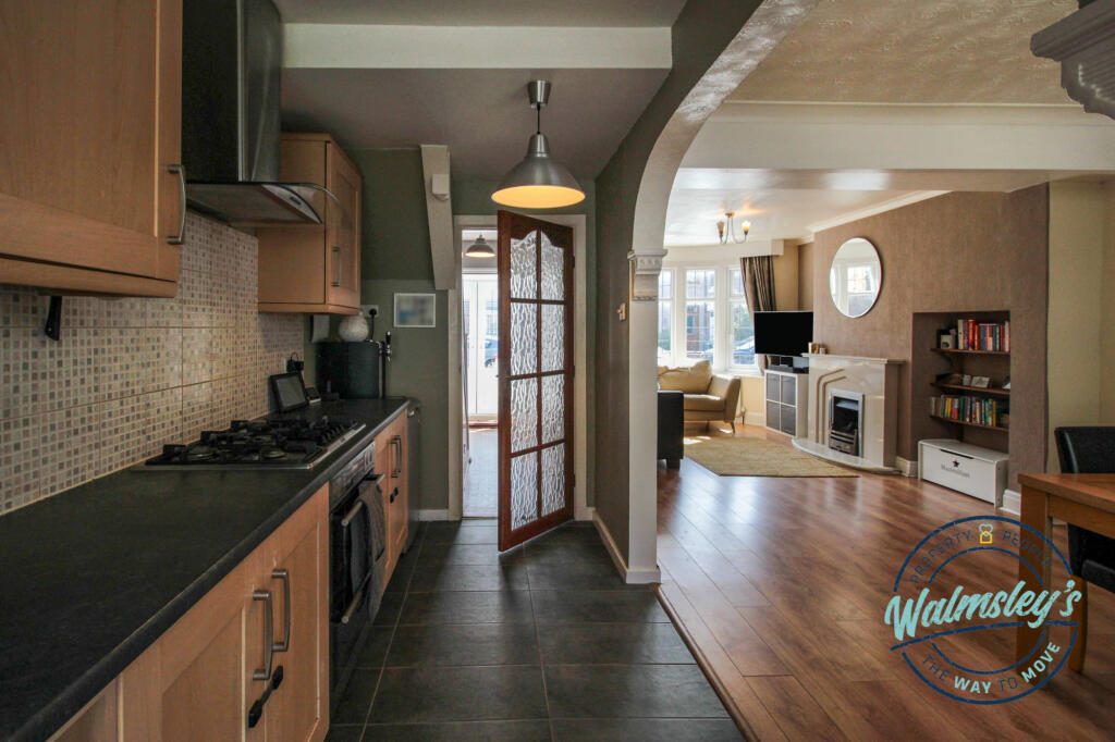 Kitchen, hallway &amp; sitting room