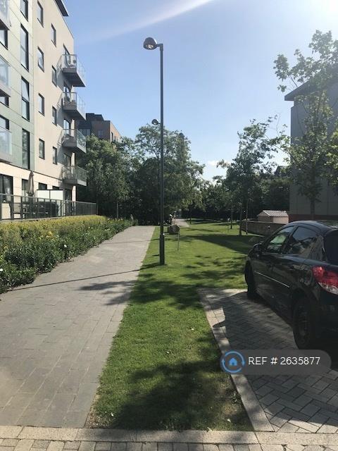 Green Walkways On Exit Of Developement