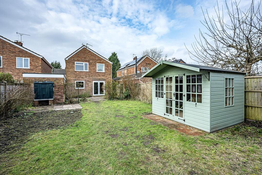 Rear garden