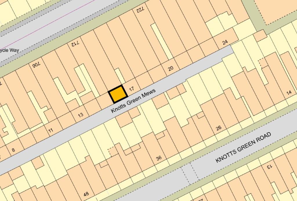 NOT TO SCALE FOR INFORMATION ONLY © ES100004608