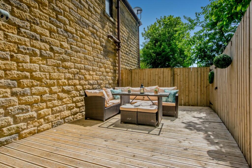 Side Decked Patio