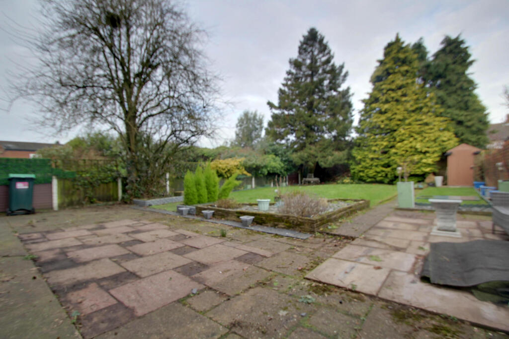 Rear garden