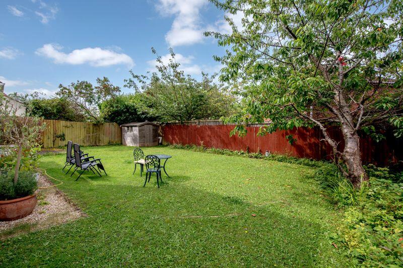 Rear garden
