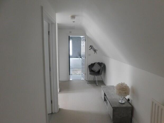 4 Thrapston Road Upstairs Hallway