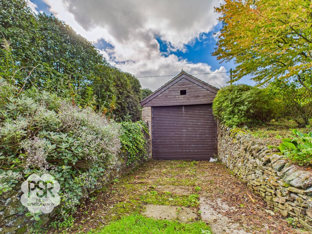 Detached Garage Entrance