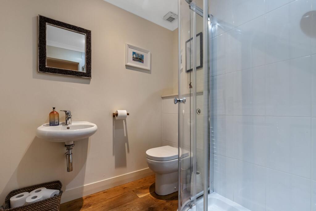 Downstairs shower room