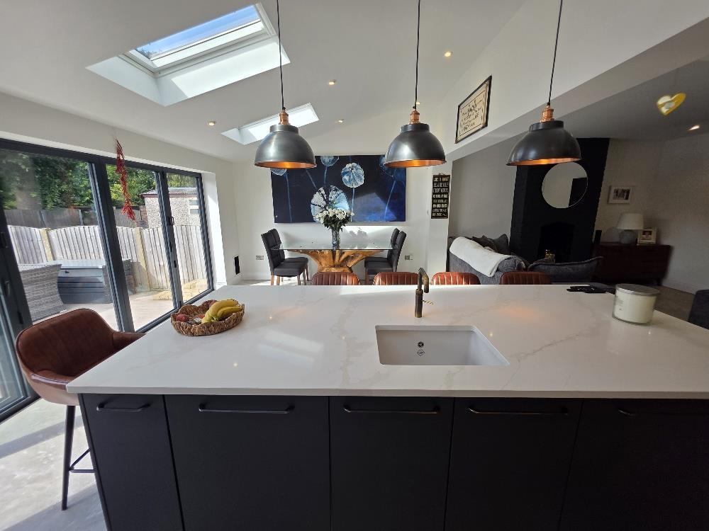 Dining/Kitchen/Family Room