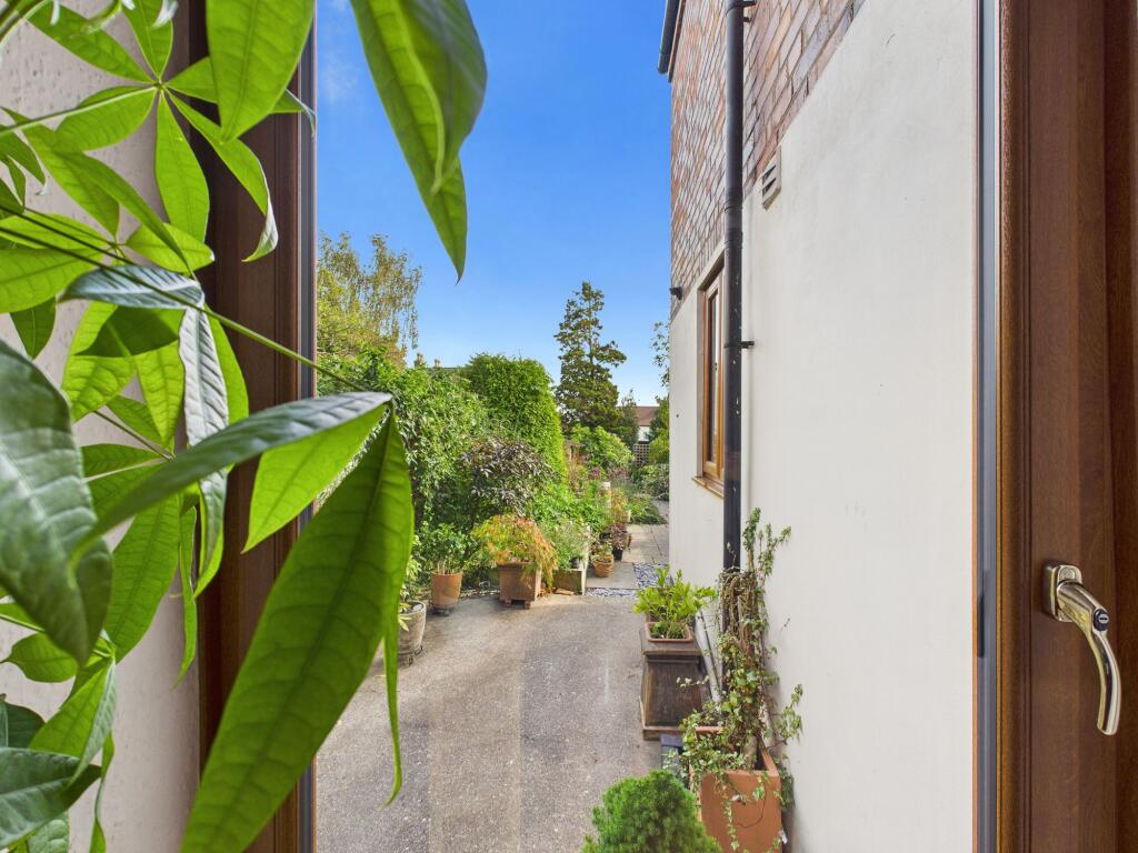 View from Lounge Window onto Rear Garden