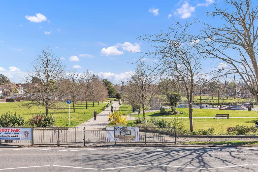 View over St Johns Park