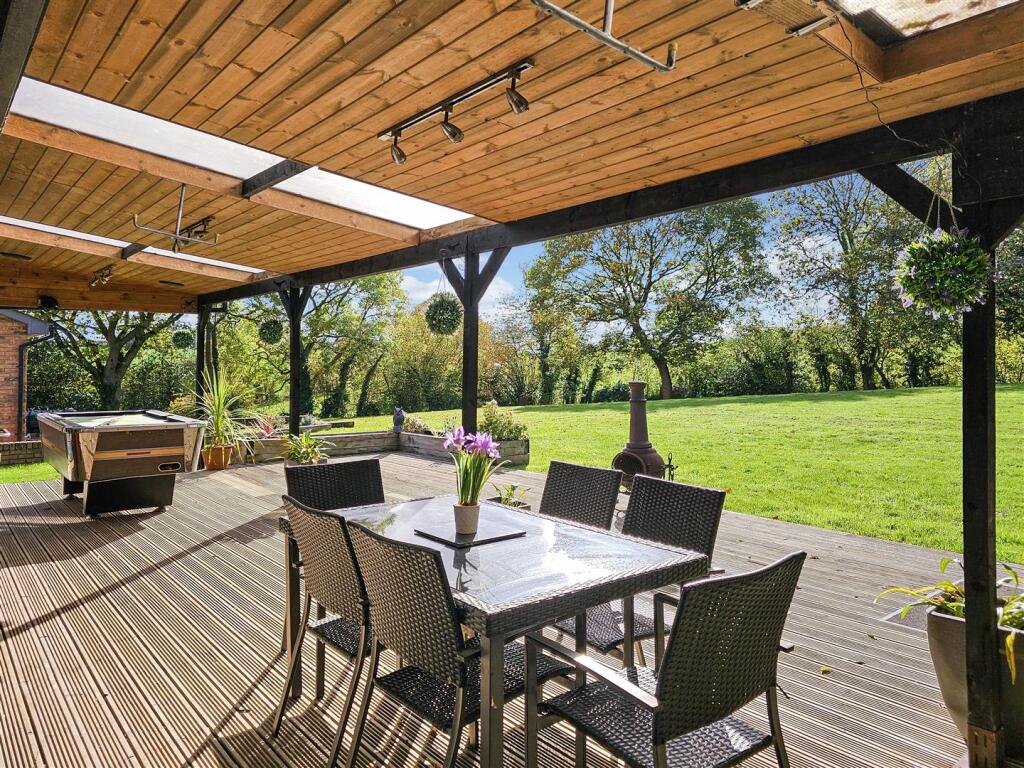 Covered Seating Area