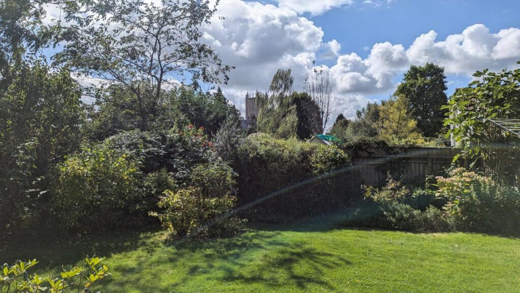 View towards Wells Cathedral