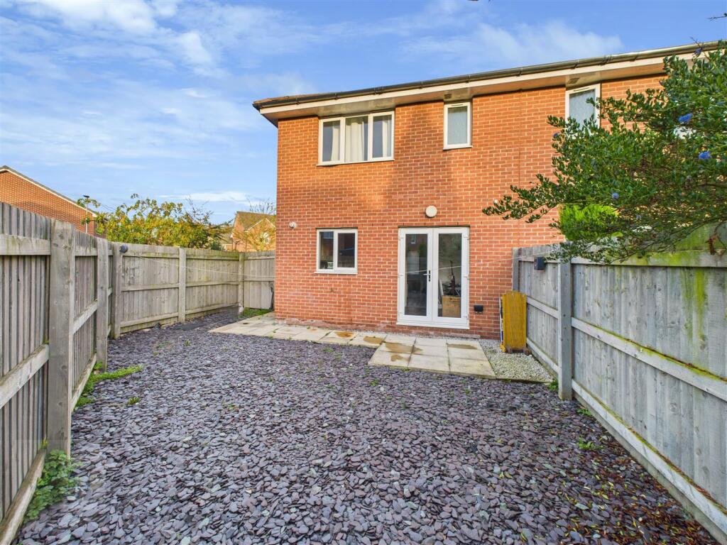 Rear of Property