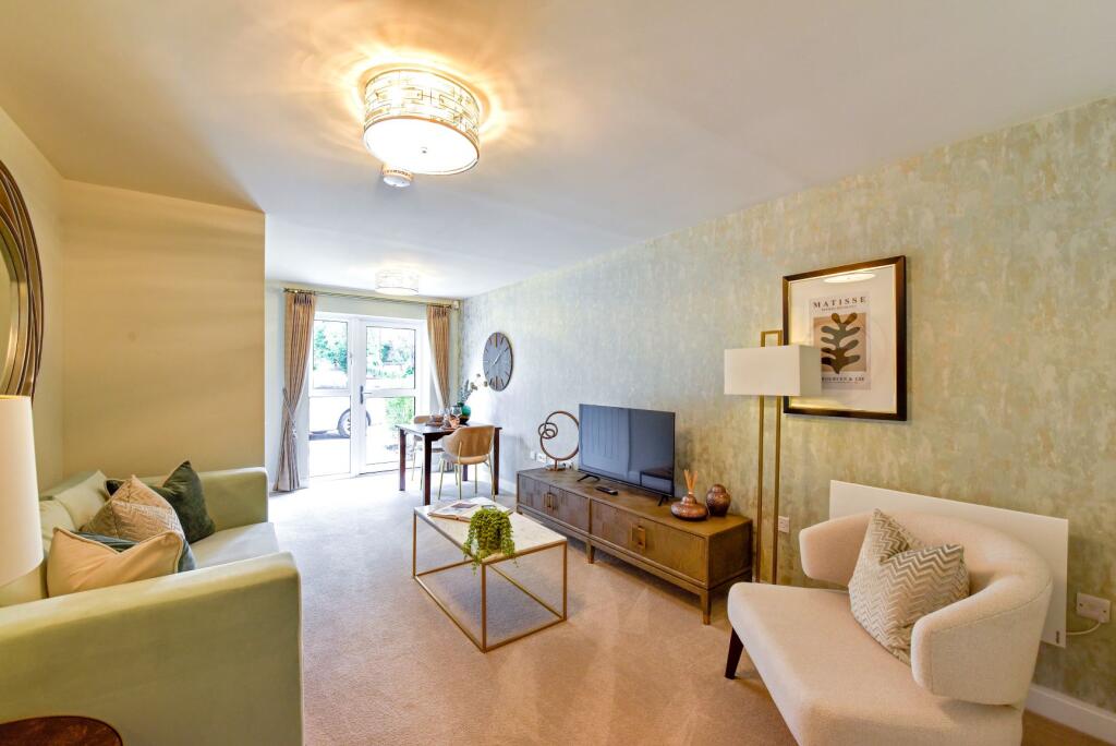 Show home living room