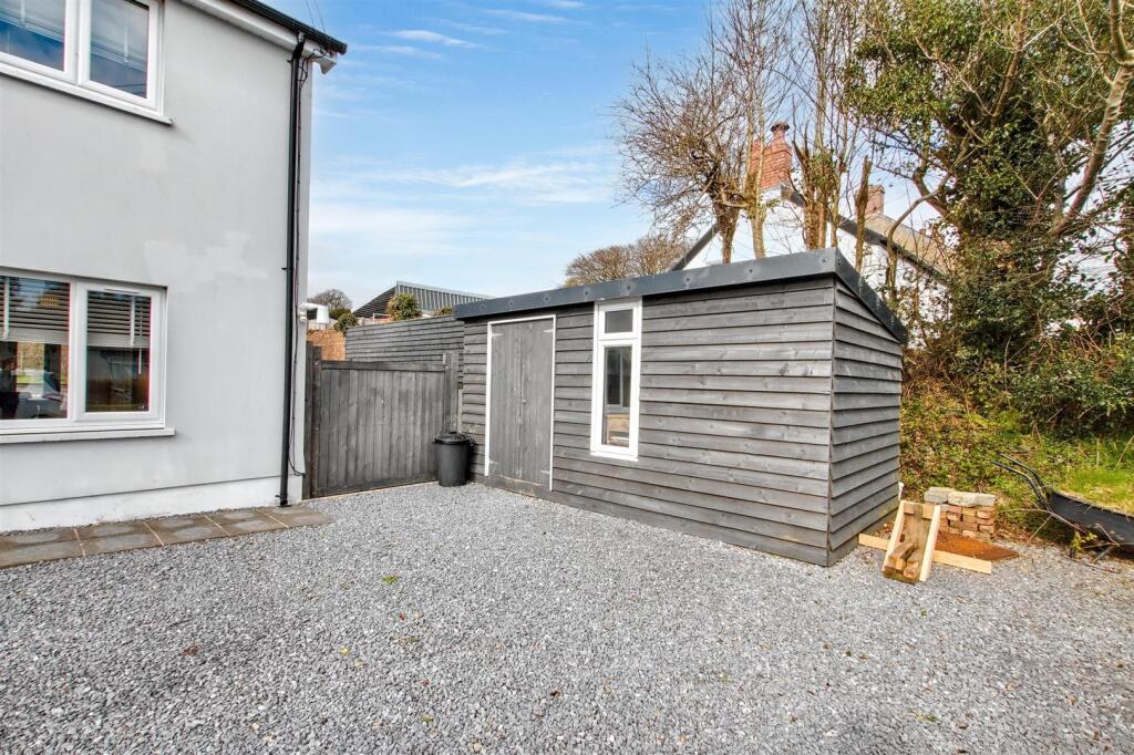 Parking and shed