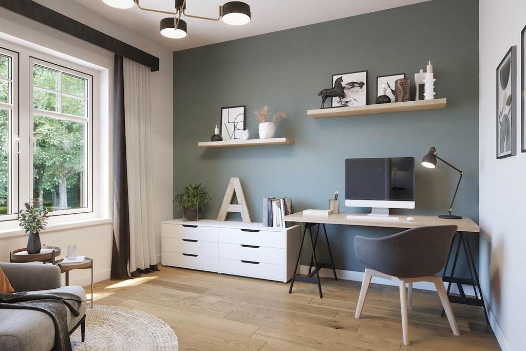 The study is the perfect flexible space to suit your family needs