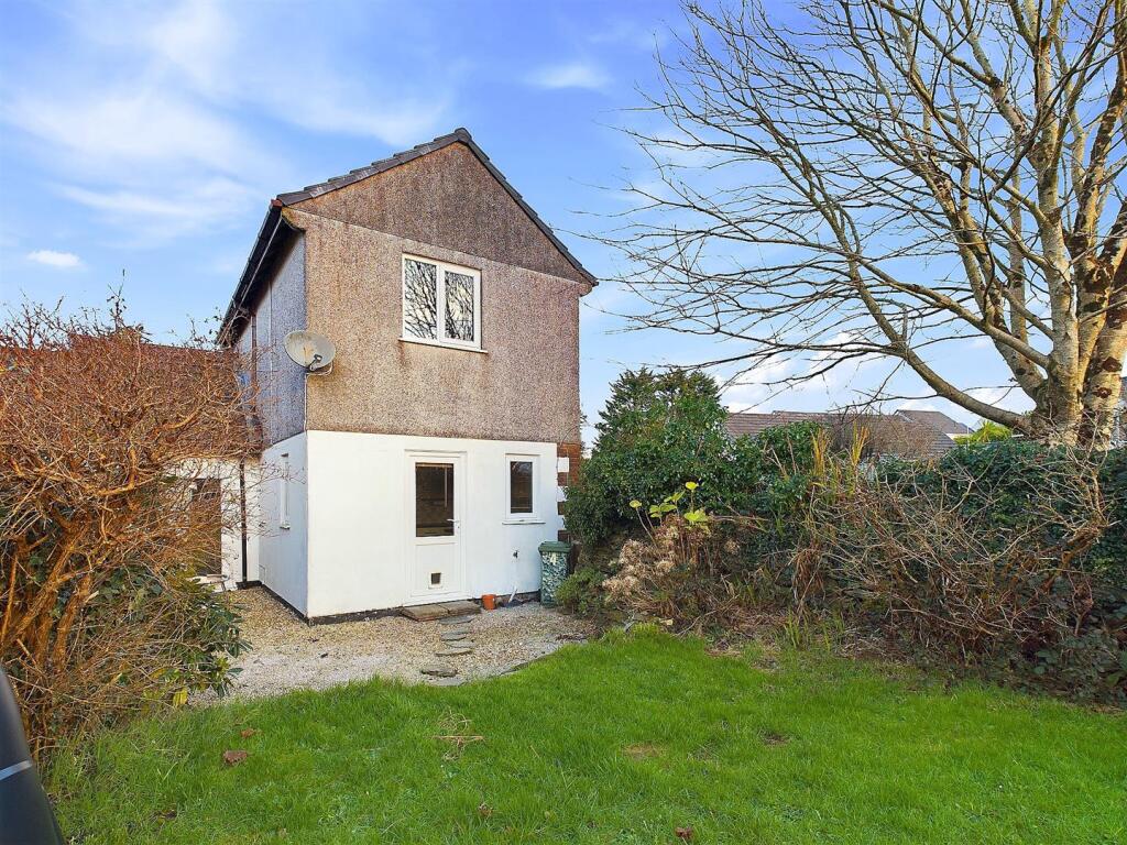 Rear of house
