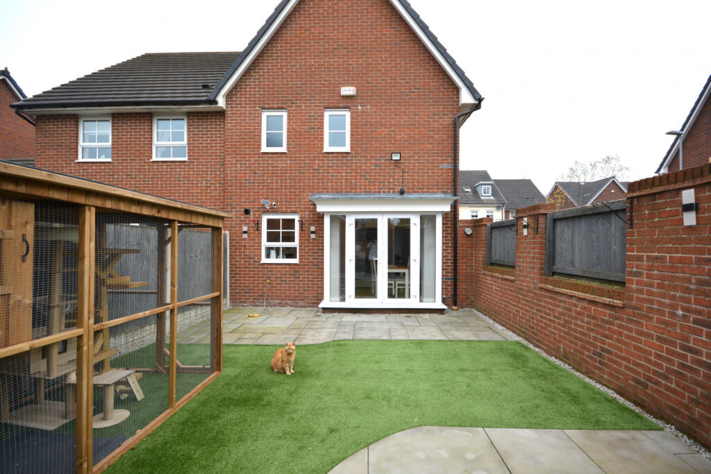 Rear garden