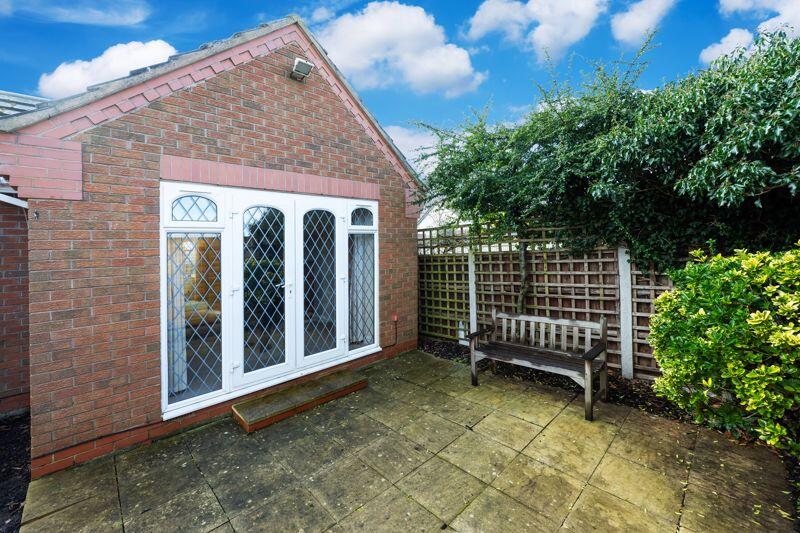 REAR GARDEN PATIO AREA