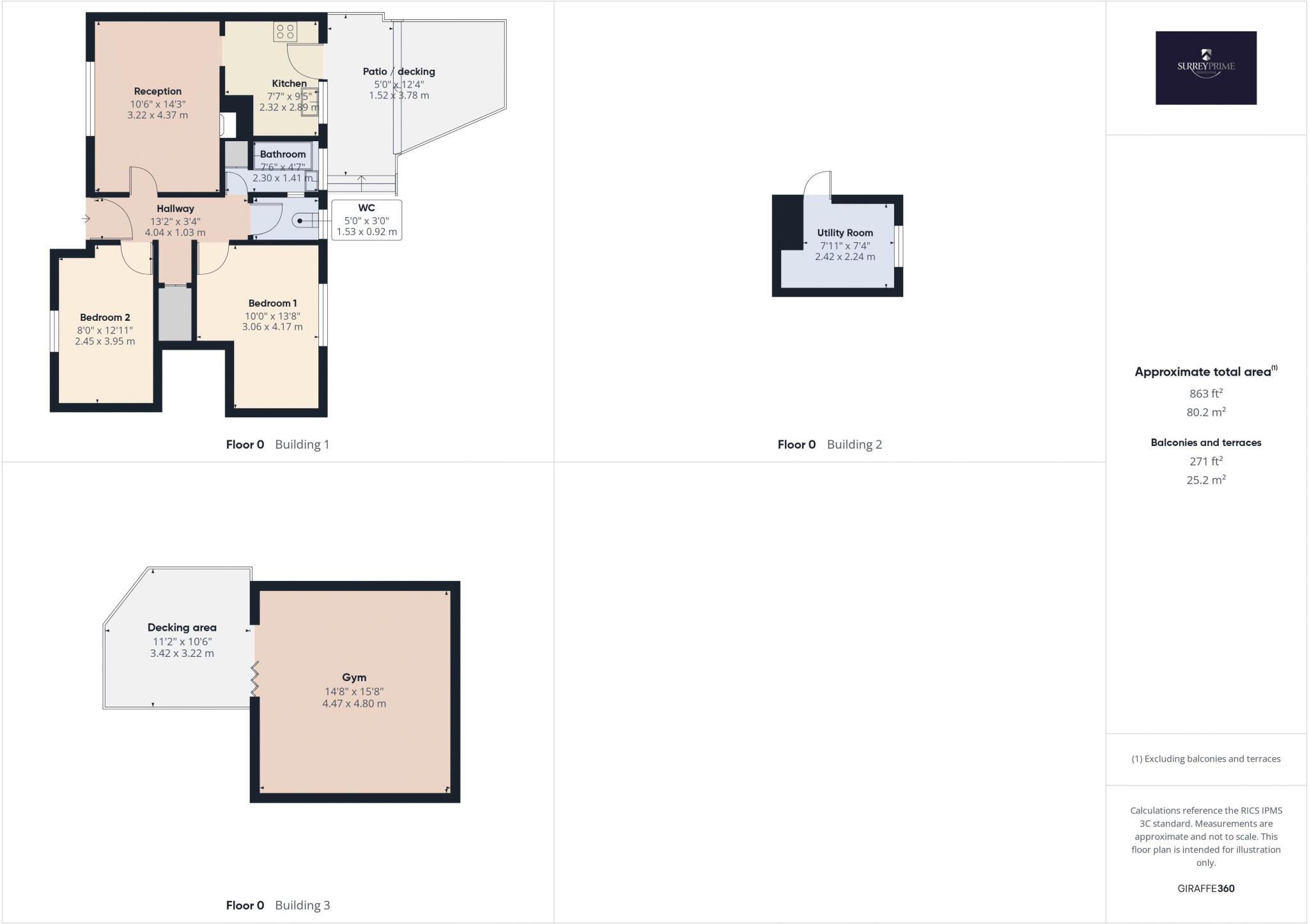Two Bedroom Ground floor Maisonette West Horsley.