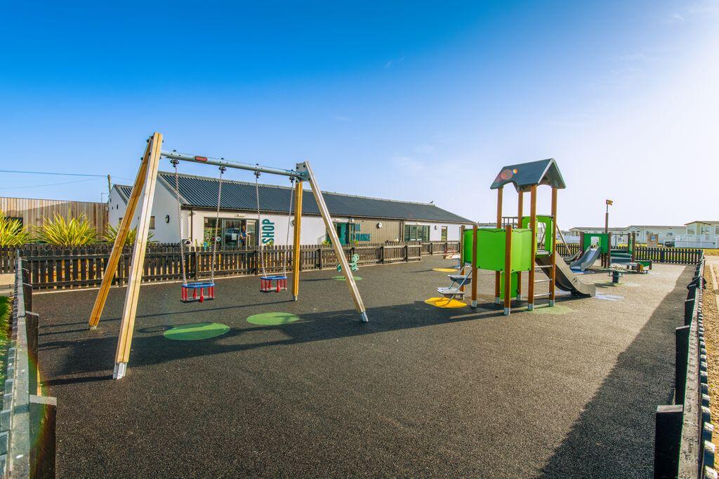 2023 Scotland Moray Silver Sands Empty Playground 