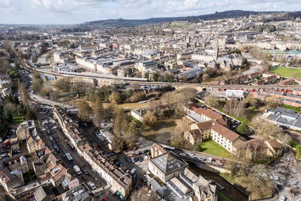 11a Claverton Buildings, Bath, BA2 4lD - Aerial-4.