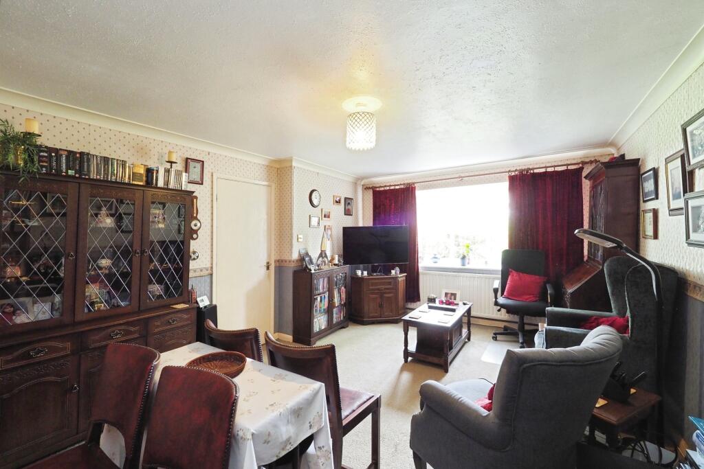 Large lounge and dining space