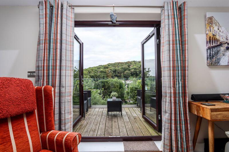 Doors onto terrace