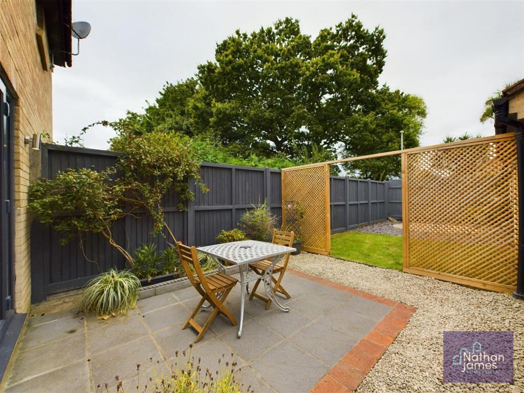 Rear garden