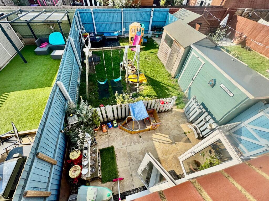 View  of Garden from Bedroom One