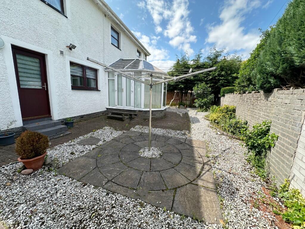 Rear garden