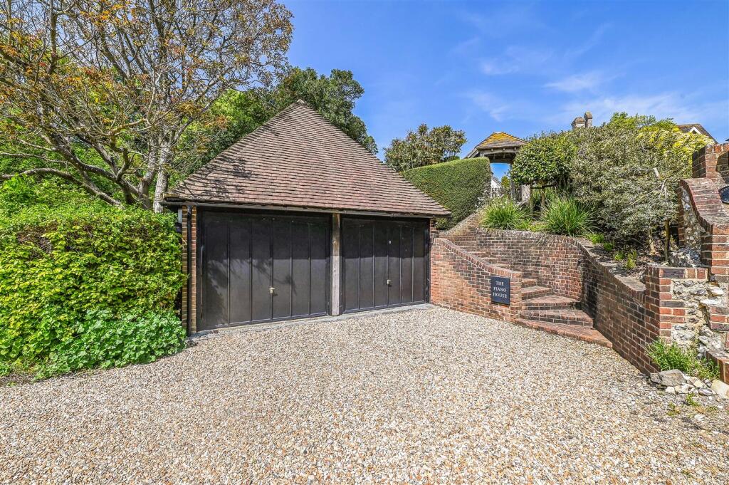 Outside Double Garage