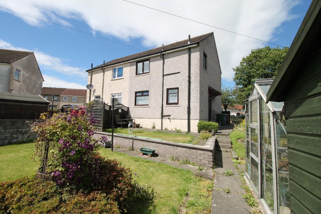 Rear of property