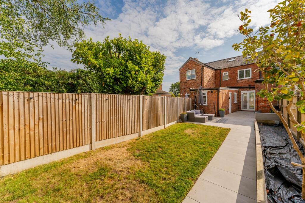 Sun-Trapped Rear Garden