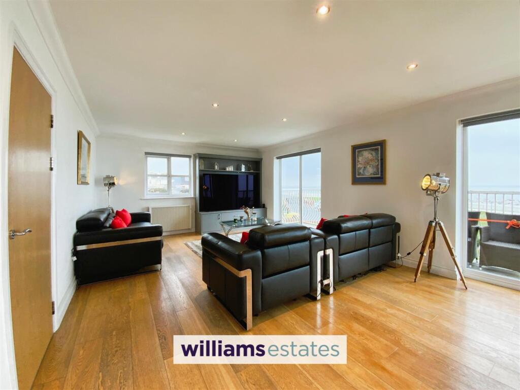 open plan living room