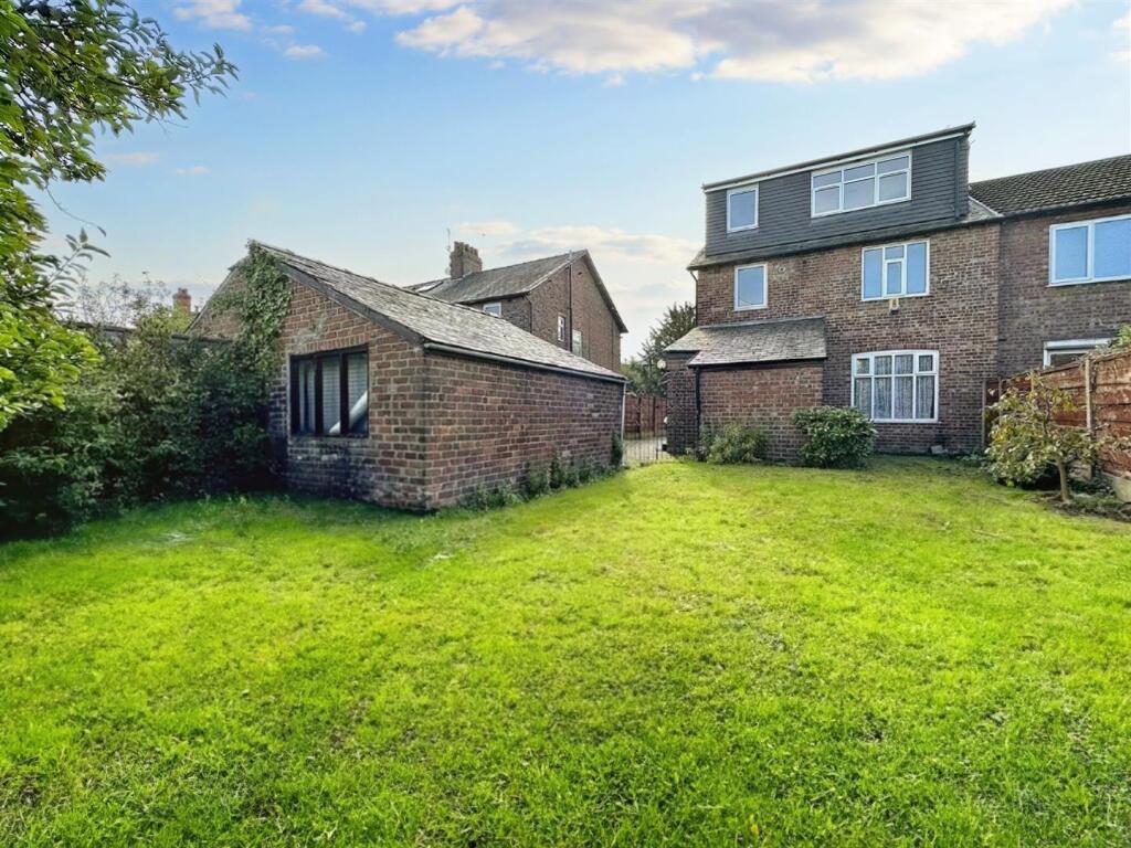 Rear of Property