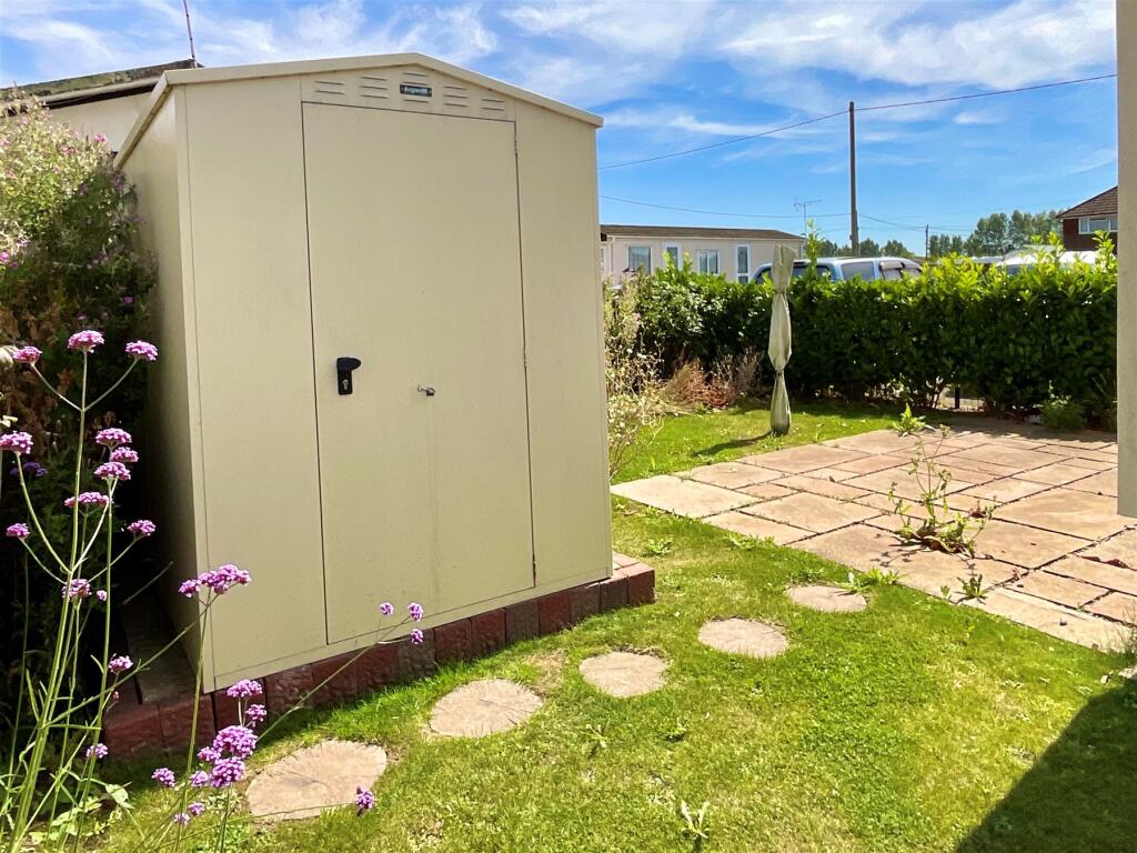 Rear Garden And Shed