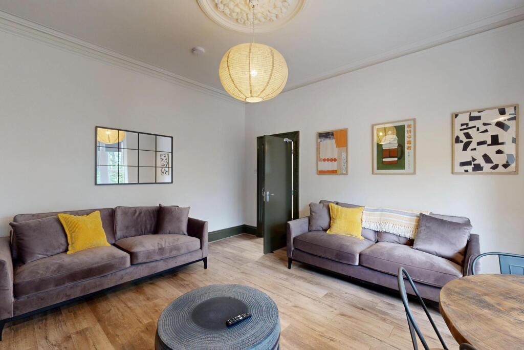 A bright and welcoming contemporary living room...